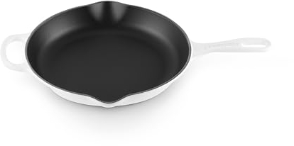 LE CREUSET Padella con manico in ghisa smaltata, 26 cm, bianco