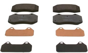 Bosch BP1472 - Auto Bremsbeläge vorne - Bosch-Qualität - für leises Bremsen mit wenig Staub - ECE-R90 zertifiziert - kupferfrei - 1 Set mit 4 Bremsbelägen