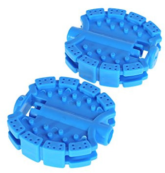 Ranuw, 1 Paar Fahrradpedale für Kinderfahrrad, Dreirad, Ersatzteile für Fahrrad, rutschfest, Kinder, blau