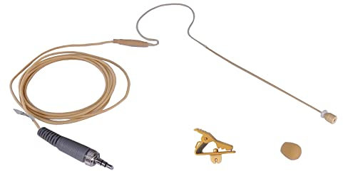 AV-JEFES AVL630T-35LS Hellbraunes Mini-Headset-Mikrofon für Sennheiser