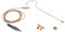 AV-JEFES AVL630T-35LS Hellbraunes Mini-Headset-Mikrofon für Sennheiser