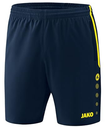 JAKO Competition 2.0 Short Damen Blaugelb, 38/40 (M/L) Damen
