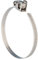 Best Price Square Jubilee Stainless Steel Slotted Screw Quick Release Strap, 7mm Band Width, Silver, 50-175mm