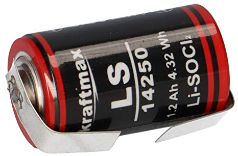 Xcell Lithium 3,6V Batterie LS14250 1/2 AA - Zelle LF U-Form