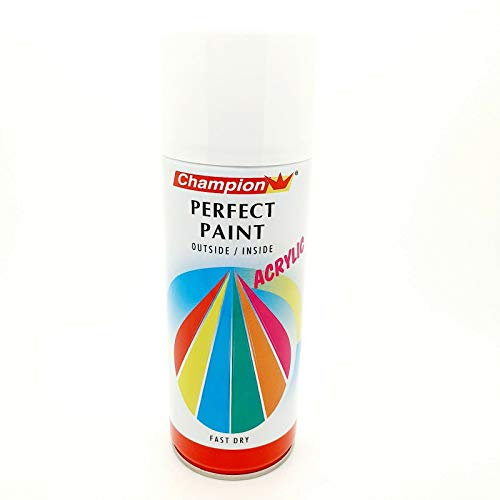 White Spray Paint Aerosol Auto Car Primer Matt Gloss Metallic Wood Metal Plastic