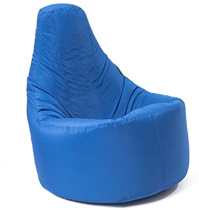 HH Home Hut Bean Bag Gaming Chair Gamer Beanbag Indoor & Outdoor Garden Big Arm Chair Large (Navy Blue)