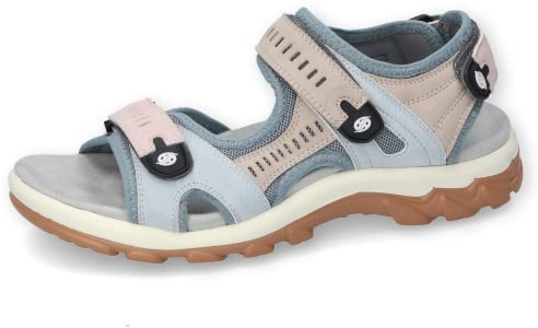 Dockers by Gerli Damen Klassische Sandalen, Frauen Sandalen,offene Schuhe,Strandschuhe,badeschuhen,Badelatschen,beige/Multi,41 EU