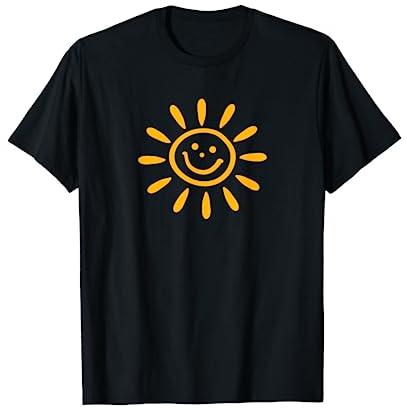 Sommer Sonne Sonnenschein Smile Lachen Lustig Spaß Freude T-Shirt