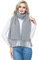 vimate Kaschmir Pashmina für Frauen, Winter Thick Grey Kaschmir Schal Schals und Wraps für Frauen/Männer (DE-Grey)