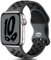 Gulemfy Correa Compatible con Apple Watch Correa - Band 42mm 44mm 45mm 46mm 49mm 38mm 40mm 41mm, Deportiva Correa Transpirable Silicona Pulsera para iWatch Series Ultra 10 9 8 7 6 5 4 3 2 1 SE