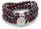 108 Mala Perles Bracelet-Méditation Balance Arbre de Vie Bracelet-Méditation 108 Mala Collier (Oeil de tigre rouge (Red Tiger Eye))