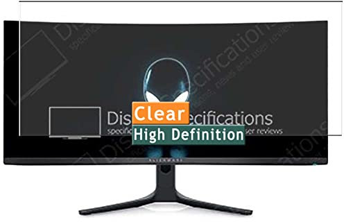 Vaxson 3 Stück Schutzfolie für Dell Alienware AW3423DWF 34 Zoll Monitor Display Displayschutzfolie (ohne Panzer Glas)