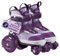 HUDORA Rollschuh My First Quad in versch. Größen & Farben - hochwertige Kinderrollschuhe bis 20kg - Kinder Skates größenverstellbar - sichere Einsteiger-Rollerskates mit großen Rollen