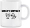 Vendax Heavy Metals, Heavy Metals Rock, Chemist Periodic Table Tasse Ceramic Mug Cup