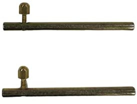 MATISMO Kit de 2 cerrojos para persianas CER001-5,5 mm x 80 mm