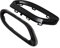 TKSE Cubierta De La Punta De Escape, Reemplazo De Los Embellecedores De La Cubierta De La Punta De Escape En Negro Brillante para Mercedes‑Benz A B C E GLC CLS‑Class W177 W247 W205 W213 X253 C257