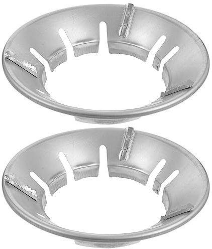 BESTonZON 2st Gasherd Halterung Induktions-Wok-Ring Wok-Adapter Für Gasherd Wokring Für Gasherd Herdutensilienhalter Gasherd Brenner Ring Gasherd Topfgestell Gasherde Milch Gusseisen