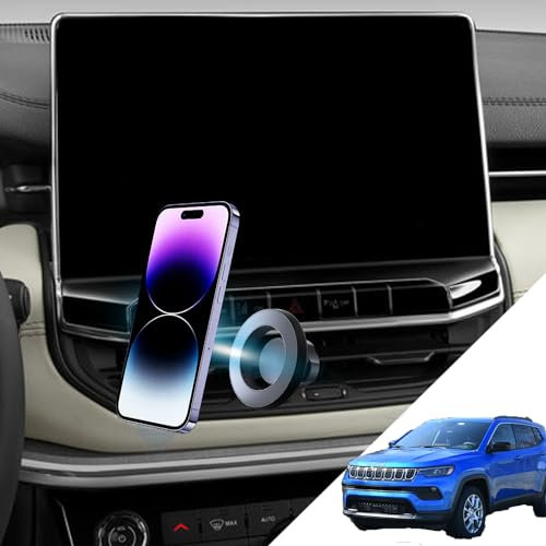 oricarmes Jeep-Kompass-Handyhalterung, magnetische Handyhalterung für Jeep 2024, Kompass, Zubehör, kompatibel mit Allen Handys