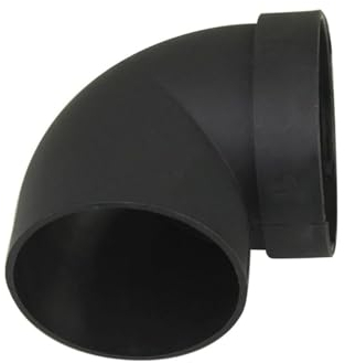 HAPPOW 75mm Rohr Winkel, Warmluftschlauch 75mm,Auto Heizung Entlüftungskanal, Bogen Rohr Winkel Heizung Führung Rohr, Standheizung Luftausgang Anschluss für effiziente Standheizungsentlüftung