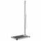 ZEYUAN Gartendusche mit Grauer Bodenplatte 225 cm Edelstahl, Dusche Für Garten, Outdoor Shower, Garten Dusche, Außen Dusche - 3070785