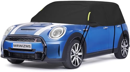 Halbgarage für BMW MINI Cooper,Winddichte Halbabdeckung für alle Wetterbedingungen für das BMW MINI Cooper,Halbgarage Ersatz für BMW MINI Cooper UV-beständig. (MINI)