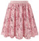 Rolanko Gonna di Paillettes per Ragazze Vita Elastica Skorts Brillantinati Plissettati con Fodera per Danza Bambini Festa di Compleanno da Principessa, Rosa, Taglia: 10-11 anni/150