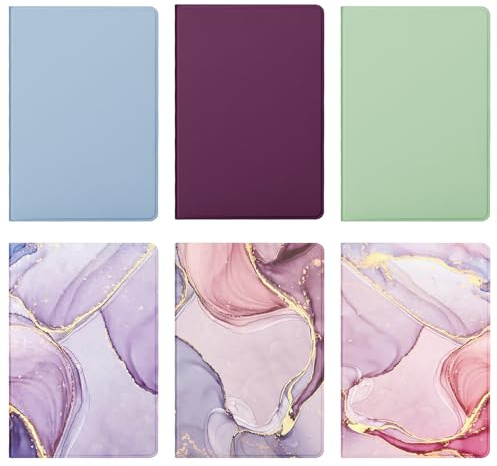 Yoedge Personalised Case for Apple iPad Air Tablet, Personalized Handwritten Style Custom Name Shell, PU Leather + Soft TPU Flexible Back Shockproof Adjustable Stand Girls Phone Cover White