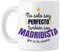 CLUBS (Taza Fútbol para Aficionados del Real Madrid 'No solo soy perfecto, también soy Madridista’ – Regalo Navidad, Cumpleaños, Hombre, Amigo Invisible | Cerámica Blanca 325ml)