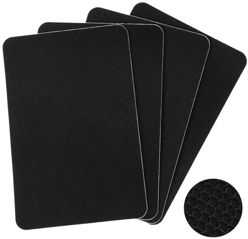 4 cintas de agarre de goma recortables mejoradas, ultrafinas, fuertes, adhesivas, antideslizantes, para asas y superficies más seguras, impermeables, insonorizadas, antivibración, resistentes al
