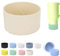 Silicone Boot for Stanley 40 30 oz, Protective Silicone Boot for Stanley Tumblers, Cup Bottom Sleeve Bottom Protector for Stanley 7.5cm 2.95 inch Diameter Water Bottle Accessories (Beige)