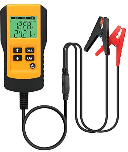 12V Car Battery Tester Voltage Internal AH Capacity Display Battery Checker for Car Battery Test
