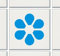 12X Petal Tile Transfers Stickers Kitchen Bathroom Many Colours For 6 Or 4 Bubble Gum Pink Light