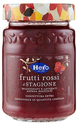 Hero Frutta di Stagione Confettura Frutti Rossi di Stagione - 350 gr