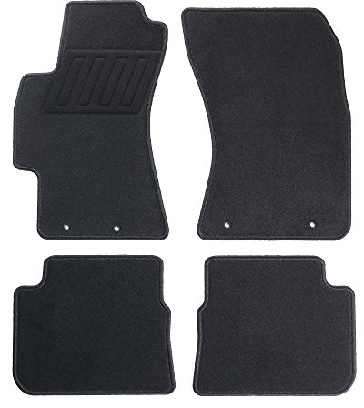 TEXER Textil Fußmatten Passend für Subaru Impreza III GH Bj. 2008-2011 Basic