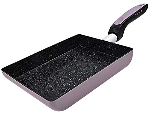 Tamagoyaki Japanese Omelette Pan / Egg Pan - Non-stick Coating - Rectangle Frying Pan Mini Frying Pan – Pink