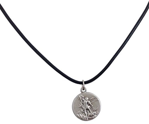 Medaille Heiliger Michael der Erzengel mit Kordelkette -Die Medaillen der Schutzheiligen