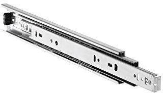 ACCURIDE 3832 Kugelkäfigführung-Vollauszug, Länge 150 mm, Stahl chromatiert