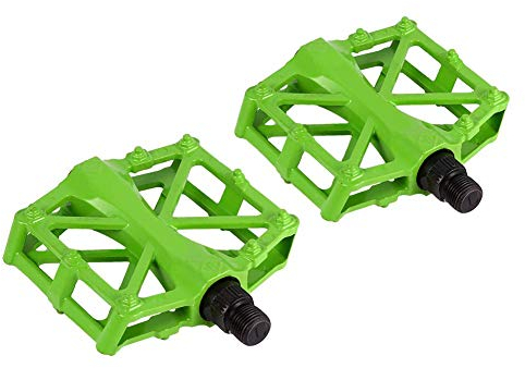 Fahrradpedale, 1 Paar Langlebige Aluminiumpedale Rutschfeste Mountainbike Pedale Rennrad Pedale Für Rennrad(Grün)