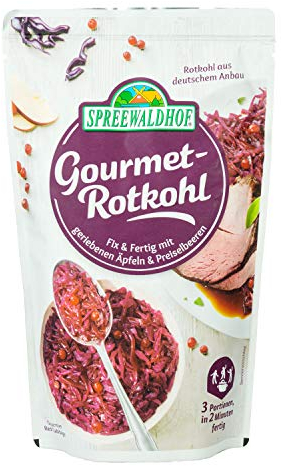 Spreewaldhof Gourmet-Rotkohl 400g Standbeutel
