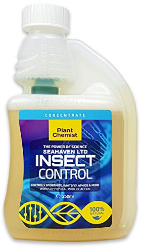Plant Chemist Insect Control Spray 250ml Concentrate - Pesticide Free for Use on Flowers, Fruit & Vegetables (Makes 25 Litres)