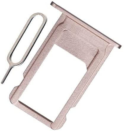 Lazyouth Tiroir Carte SIM de Remplacement Compatible avec iPhone 6S Plus 5.5 Pouce (Or Rose)
