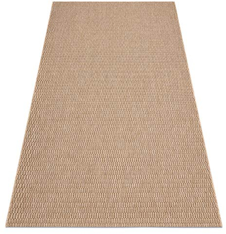 rugsx Modern Teppich SISAL Boho Schnurteppich für Wohnzimmer, Schlafzimmer, Terrasse, Küche, Vintage beige 160x230 cm