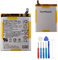 E-yiiviil Ersatzakku SNYSAC5 Kompatibel mit Sony Xperia 1 III XQBC62/B with Repair Tool Kit