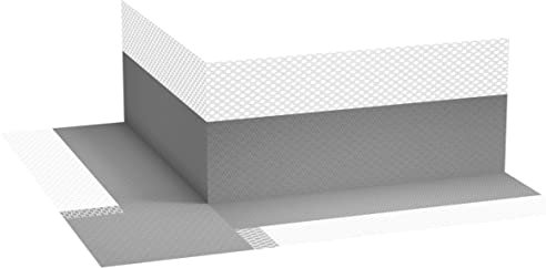 Dichtecke 100 St. Außenecke Eckabdichtung Wasserdicht Vlies Elastomer unter Fliesen Flussigfolie Dusche Bad G02