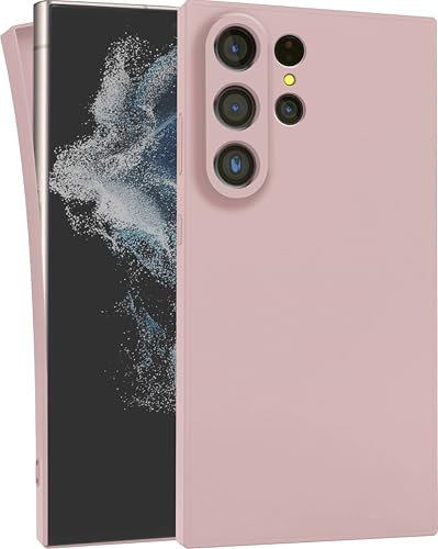 MyGadget Cover per Samsung Galaxy S23 Ultra - Custodia Protettiva in Silicone Morbido – Case TPU Flessibile - Ultra Protezione Antiurto & Antiscivolo Rosa