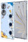 Topme Phone Case for HONOR 70 5G (6.67 Inches), Soft TPU Silicone Transparent Painted Pattern Mobile Phone Case - Astronaut 1