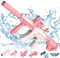 Elektrische Wasserpistole Sehr Stark Wassermaschinenpistole mit Wiederaufladbare Batterie Squirt Gun Wasser Spielzeug bis zu 20ft,Outdoor Water Gun Schießspiel für Erwachsene Kinder