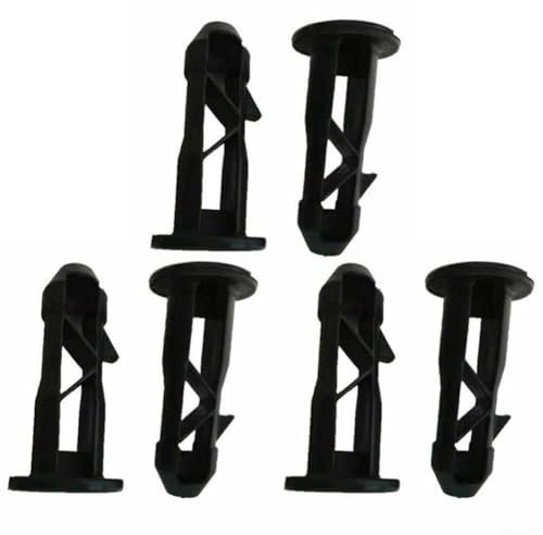 Long Lasting Plastic Wheelie Bin Lid Hinge Pins, 67mm x 31mm, for 240L Household Waste Bins(3 pairs)