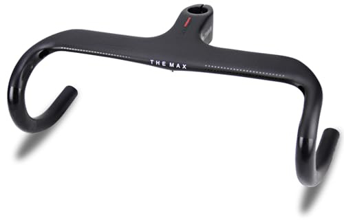 Alfa Pasca rennrad carbon lenker 28.6mm schwarz 3K/UD glänzend Aero Lenker Interne Kabel für Racing rennrad lenker 400/420/440mm