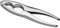 cilio 293388 Nussknacker, Metall, Silber